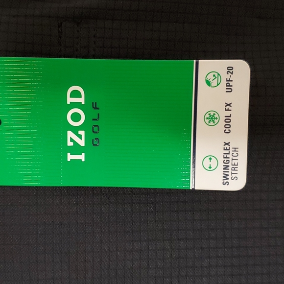 Izod Golf Basix Shirt with Swingflex Stretch Technology - Picture 3 of 7